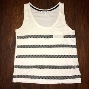 Laced Stripe Tank